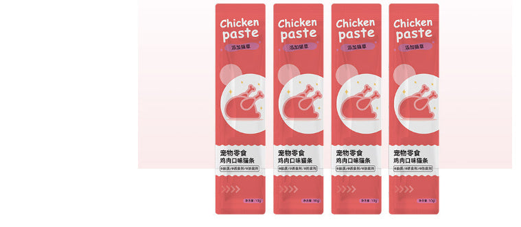 Cat Strip Snack Fat Nutrition Various Tastes