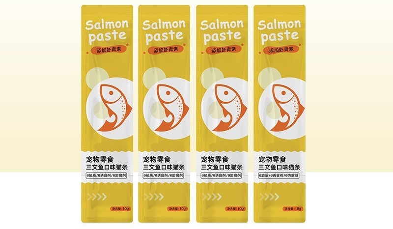 Cat Strip Snack Fat Nutrition Various Tastes