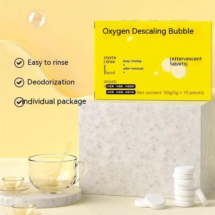 Oxygen Effervescent Cleaning Tablets