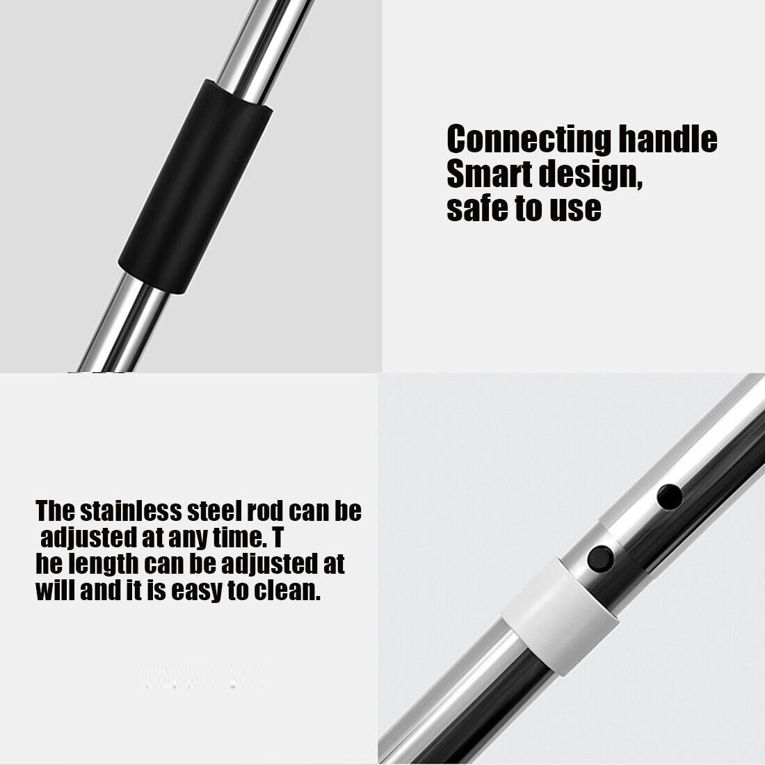 Spray Mop For Floor Cleaning 5 Reusable Microfibre Pads Water Bottle Tank UK