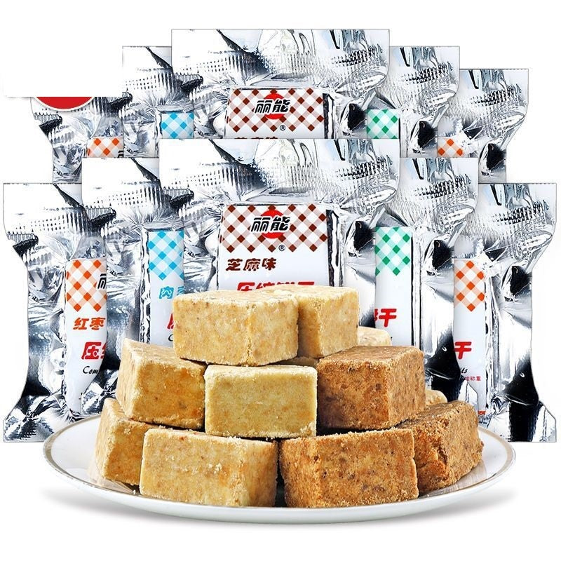 Compressed Nutrition Biscuits — On-the-Go Snack