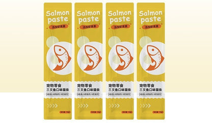 Cat Strip Snack Fat Nutrition Various Tastes