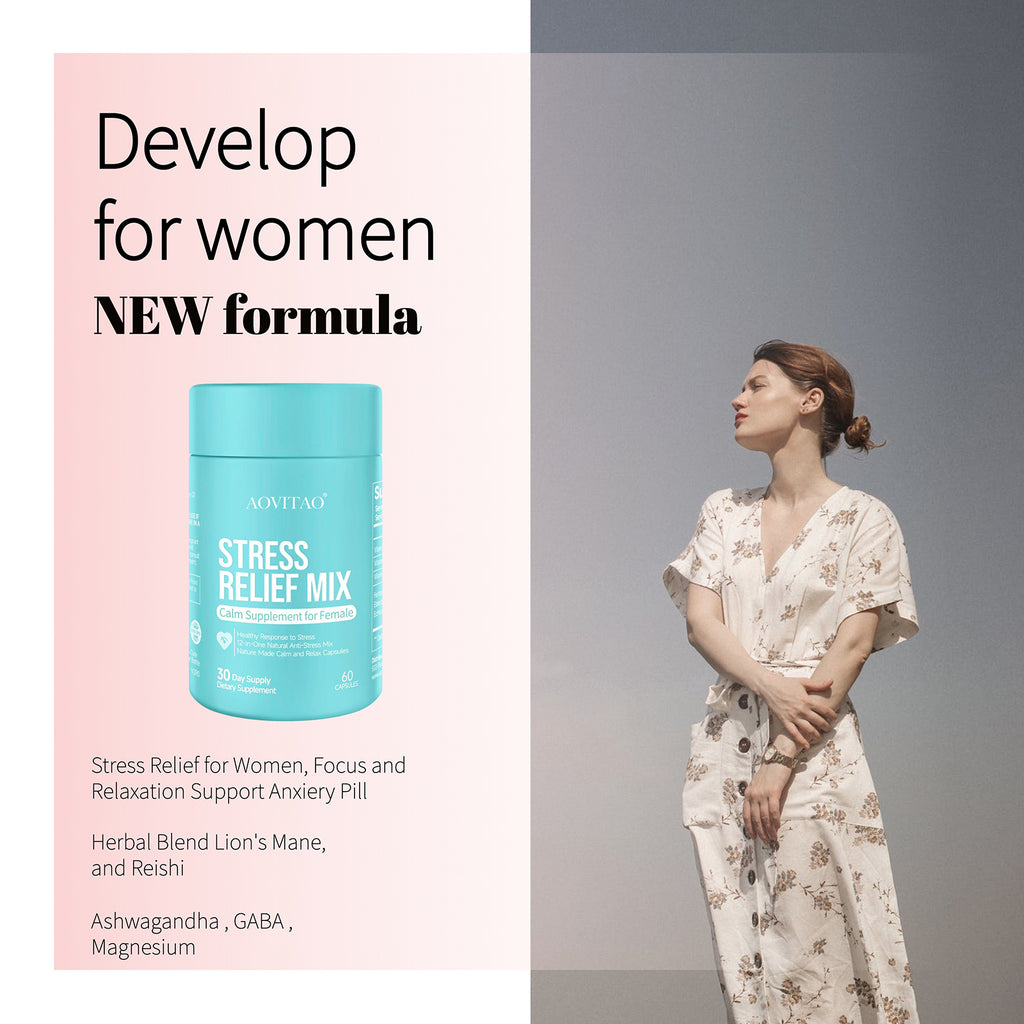 Ashwagandha Supplement for Women — Stress & Focus Support