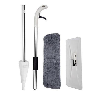 Spray Mop For Floor Cleaning 5 Reusable Microfibre Pads Water Bottle Tank UK