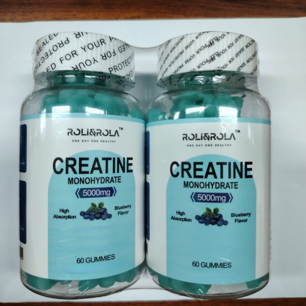 Creatine Monohydrate Gummies — Blueberry 60 ct