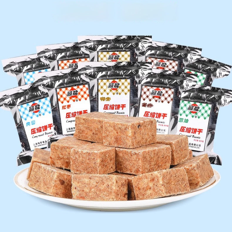 Compressed Nutrition Biscuits — On-the-Go Snack