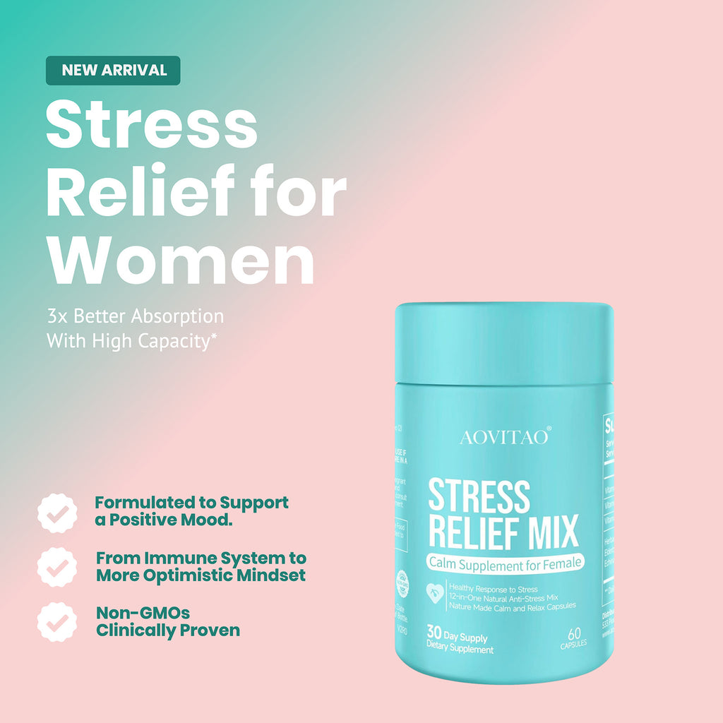 Ashwagandha Supplement for Women — Stress & Focus Support