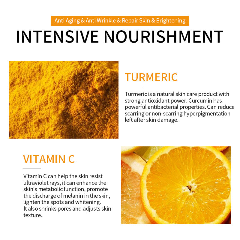 Turmeric Powder Ginger Facial Care Set