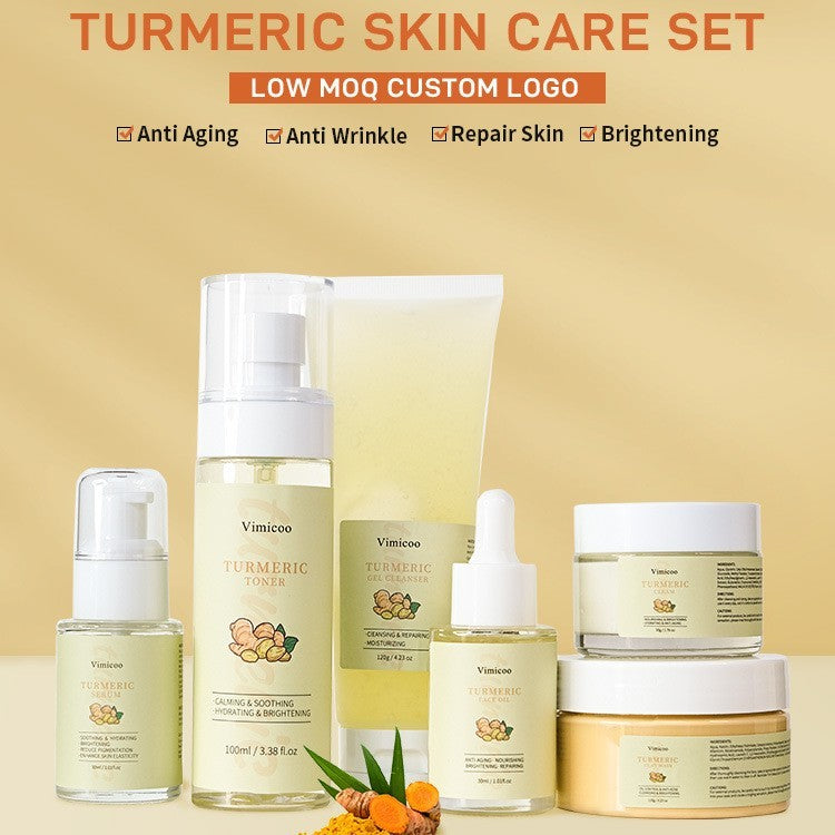 Turmeric Powder Ginger Facial Care Set