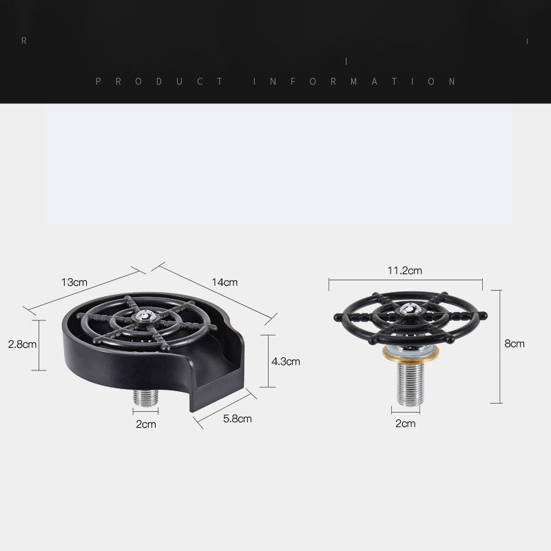 High-Pressure Cup Washer & Rinser